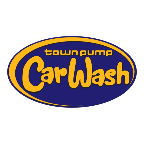 Town Pump Car Wash Logo PNG Vector
