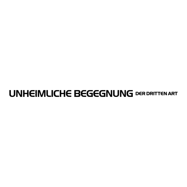 Unheimliche Begegnung der dritten Art Logo PNG Vector
