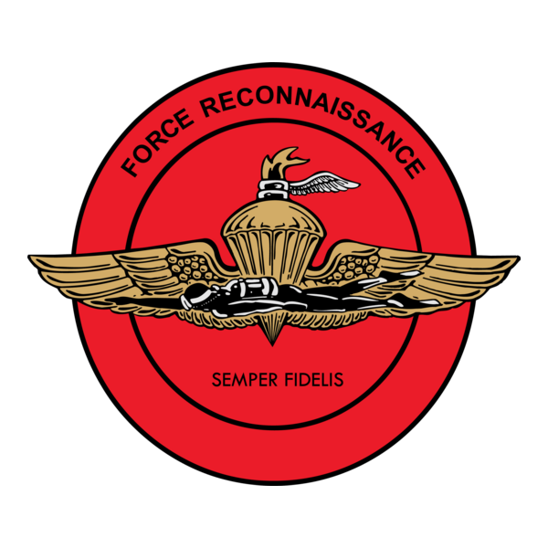 US Marines Force Reconnaissance Logo PNG Vector
