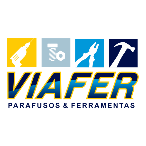 Viafer Parafusos e Ferramentas Logo PNG Vector