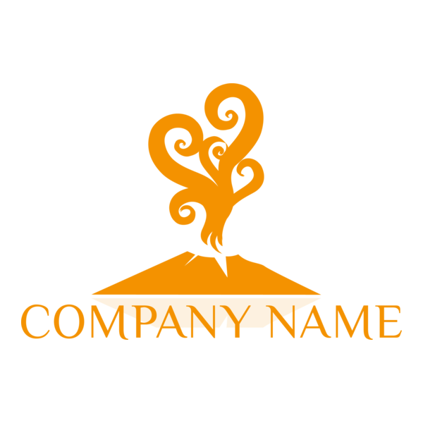 Volcano Company Logo PNG Vector