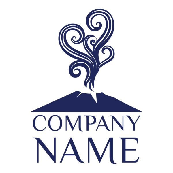 Volcano Company Logo PNG Vector