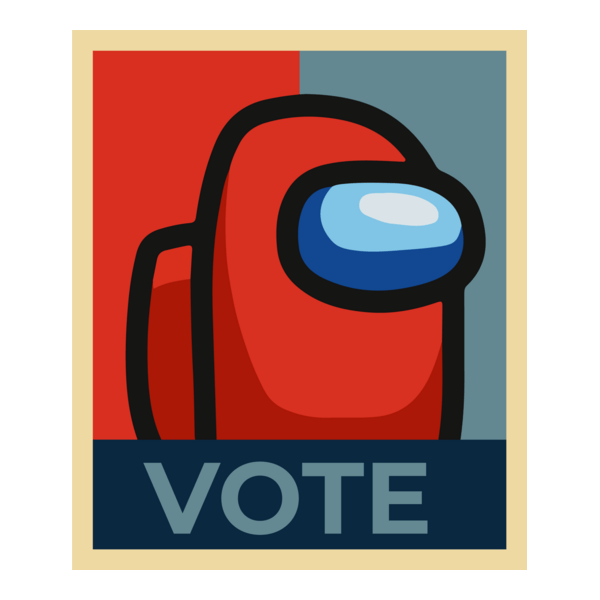 vote among us Logo PNG Vector