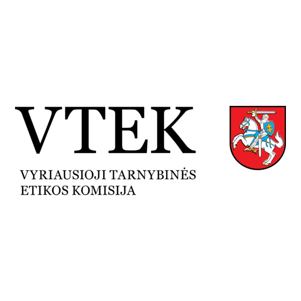 Vyriausioji Tarnybinės Etikos Komisija (VTEK) Logo PNG Vector