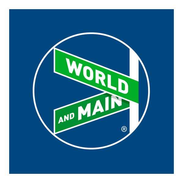 World and Main Logo PNG Vector