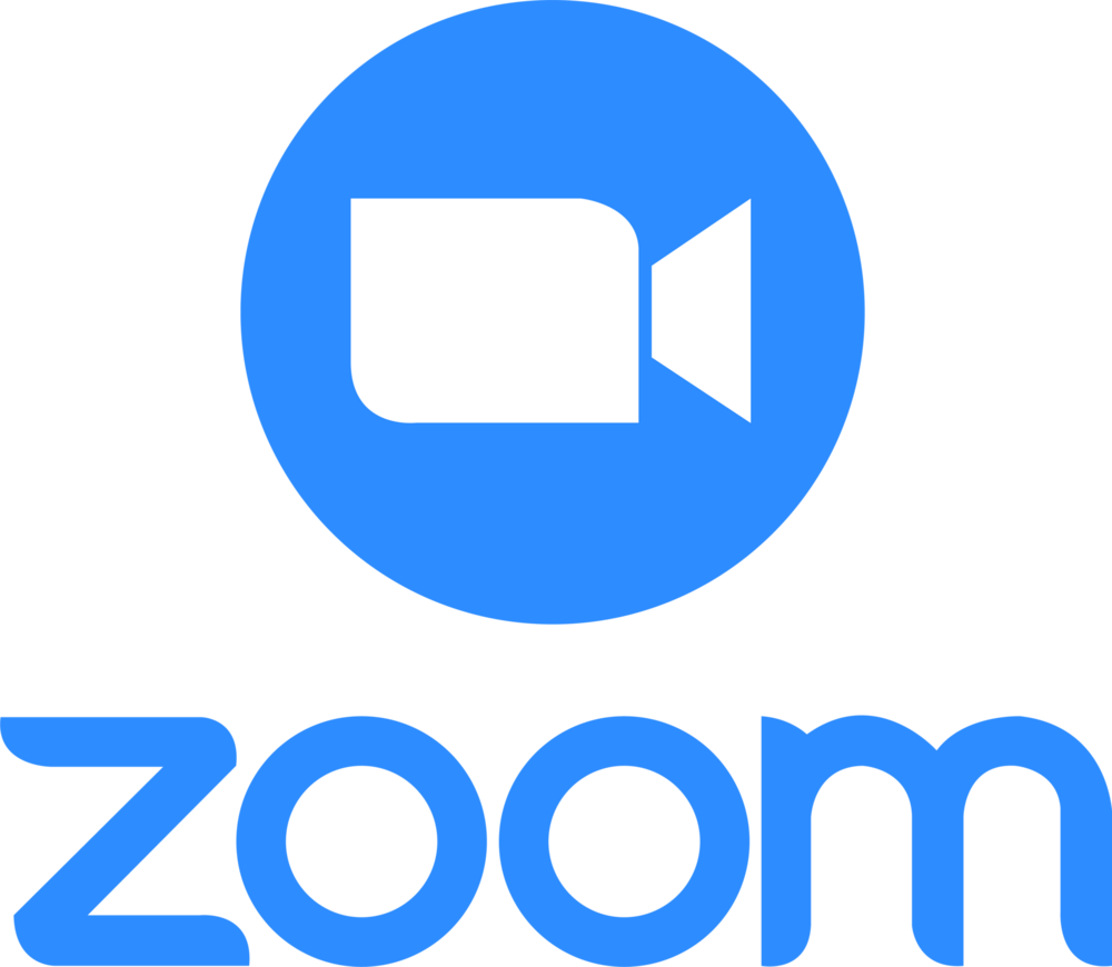 Zoom fondo blanco vertical Logo PNG Vector