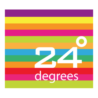 24 Degrees Logo PNG Vector
