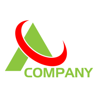 A Letter Company Logo PNG Vector
