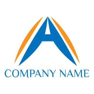 A Letter Company Logo PNG Vector