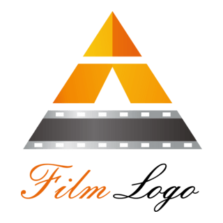 A Letter Film Logo PNG Vector