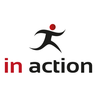 Abstract Running Man Logo PNG Vector