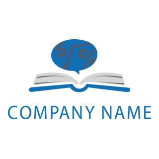 Accountancy Book Company Logo PNG Vector