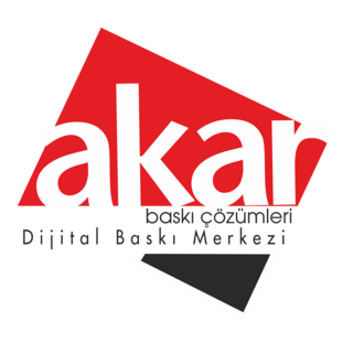 AKAR BASKI ÇÖZÜMLERİ Logo PNG Vector