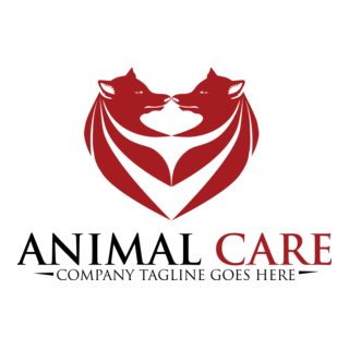 Animal Bat Care Logo PNG Vector