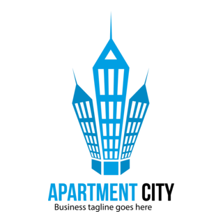 Apartment City Logo PNG Vector