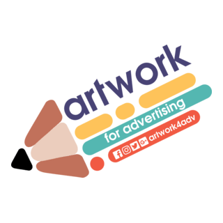 Artwork for Advertising Logo PNG Vector