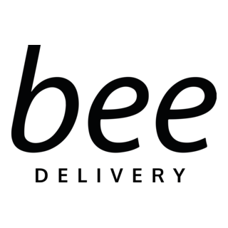Bee Delivery Logo PNG Vector