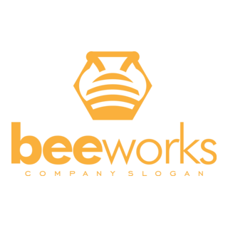 Bee Works Logo PNG Vector