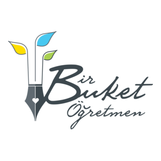 Bir Buket Öğretmen Logo PNG Vector