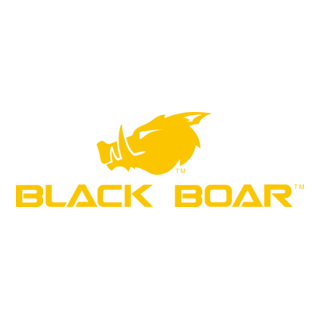 Black Boar by Camco Logo PNG Vector
