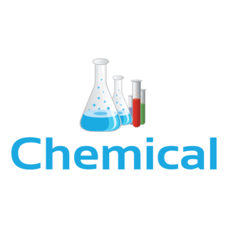 Blue Chemical Logo PNG Vector