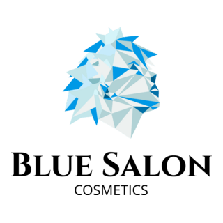 Blue Salon Logo PNG Vector