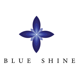 Blue Shine Logo PNG Vector