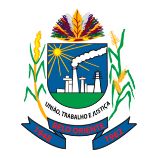 Brasão Belo oriente MG - Prefeitura belo oriente Logo PNG Vector