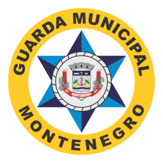 Brasão Guarda Municipal da Cidade de Montenegro RS Logo PNG Vector
