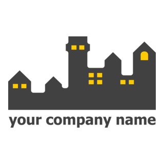 Building Company Logo PNG Vector