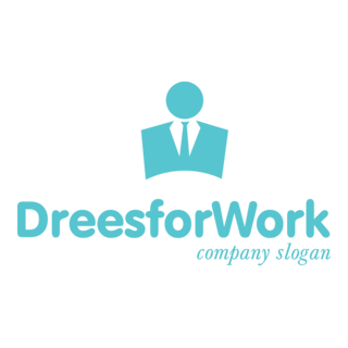 Business Man Silhouette Logo PNG Vector