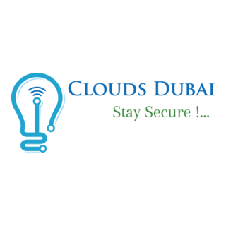 Clouds Dubai - Stay Secure !! Logo PNG Vector
