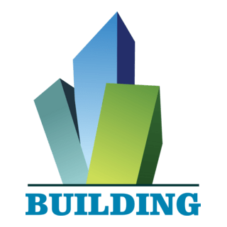 Color Building Logo PNG Vector