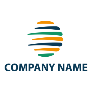 Colorful Globe Logo PNG Vector