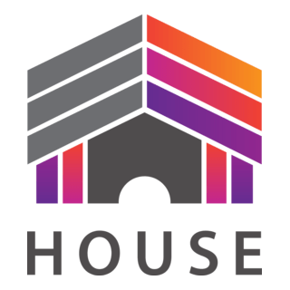 Colorful House Logo PNG Vector