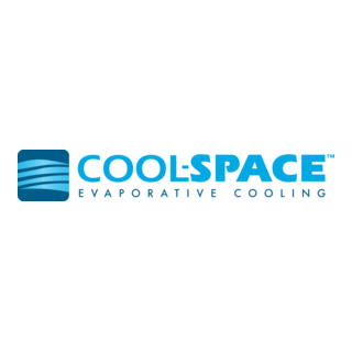 Cool-Space Evaporative Cooling Logo PNG Vector