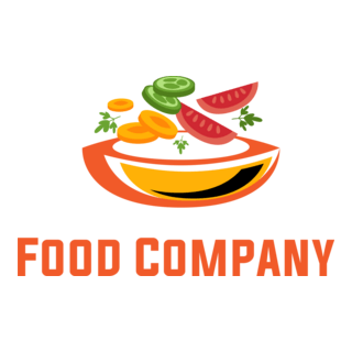 Creative Food Company Logo PNG Vector