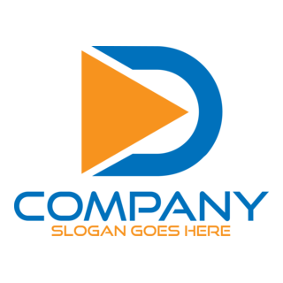 D Letter Medival Company Logo PNG Vector