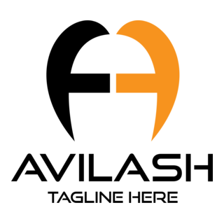 Digital A Letter Logo PNG Vector