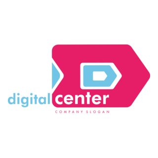 Digital Center Logo PNG Vector