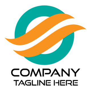 Digital Letter S Logo PNG Vector