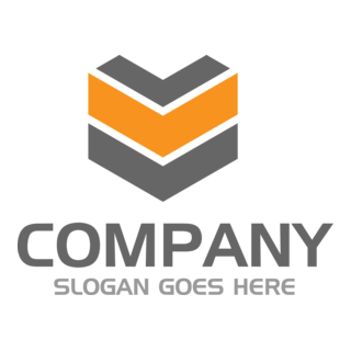 Down Arrow Company Logo PNG Vector