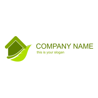 Ecology House Logo PNG Vector