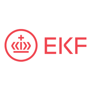 EKF Danmarks Eksportkredit Logo PNG Vector