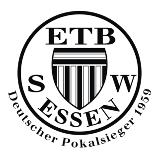 ETB Schwarz-Weiß Essen Logo PNG Vector