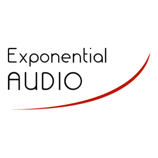 Exponential Audio Logo PNG Vector