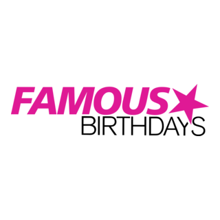 Famous Birthdays Logo PNG Vector