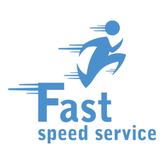 Fast Speed Service Logo PNG Vector