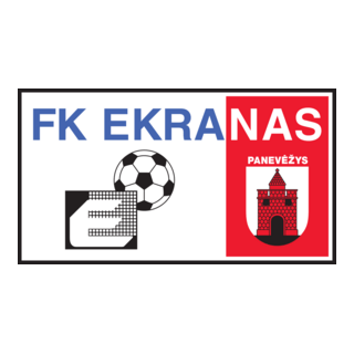 FK Ekranas Panavezys (late 90's) Logo PNG Vector