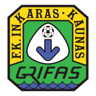 FK Inkaras-Grifas Kaunas (mid 90's) Logo PNG Vector